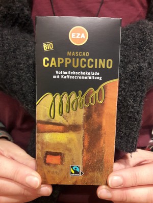 WELTLADEN BIO Cappuccino Schokolade (Stück)