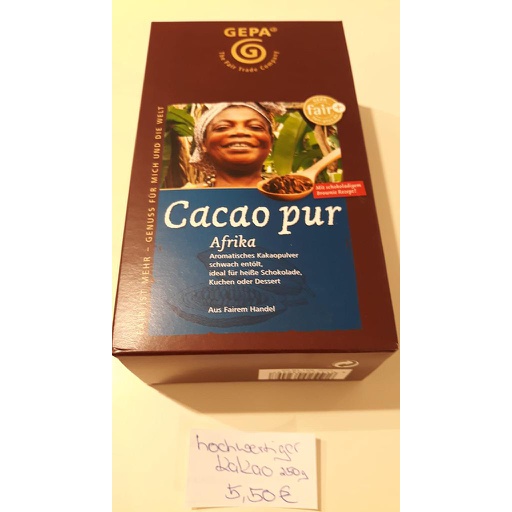 WELTLADEN Cacao pur (250 g)